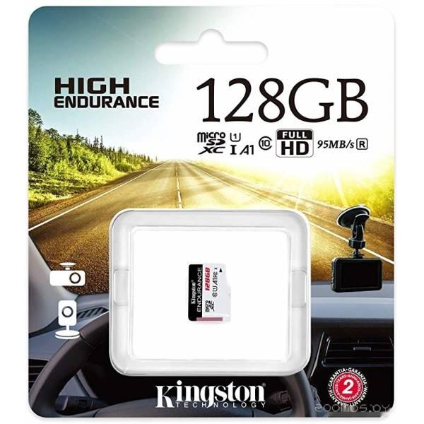 Карта памяти Kingston High Endurance microSDXC 128GB - фото 3 - id-p225491894