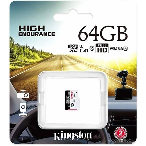 Карта памяти Kingston High Endurance microSDXC 64GB - фото 3 - id-p225491895