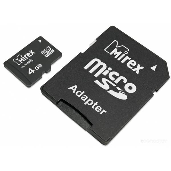 Карта памяти Mirex microSDXC Class 10 UHS-I U1 16GB + SD adapter (13613-AD10SD16) - фото 2 - id-p225491901