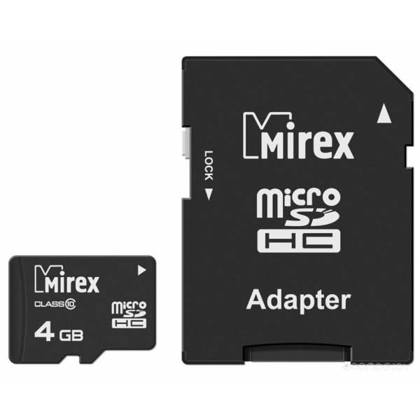 Карта памяти Mirex microSDXC Class 10 UHS-I U1 16GB + SD adapter (13613-AD10SD16) - фото 3 - id-p225491901