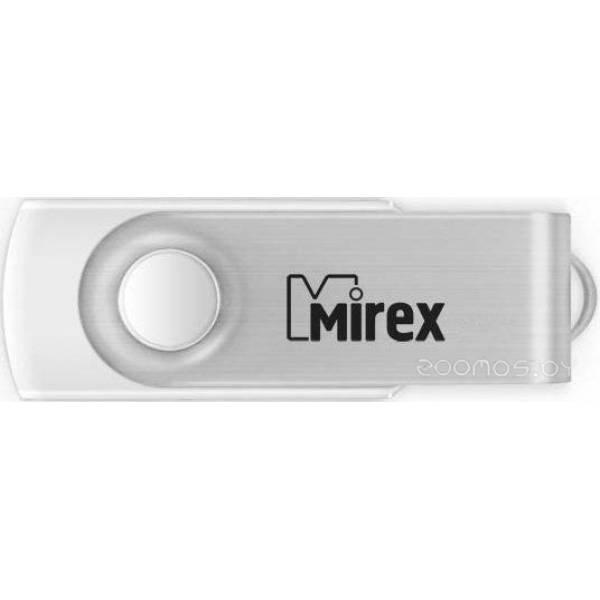 USB Flash Mirex SWIVEL WHITE 32GB (13600-FMUSWT32) - фото 1 - id-p225486956