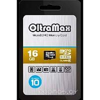 Карта памяти OltraMax microSDHC Class 10 16GB