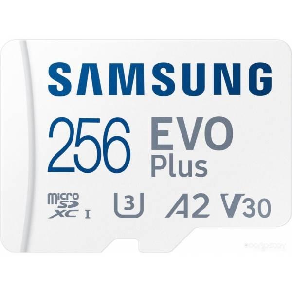 Карта памяти Samsung EVO Plus 2021 microSDXC 256GB (с адаптером) - фото 2 - id-p225491924