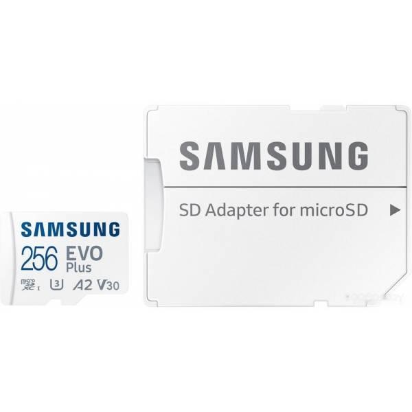Карта памяти Samsung EVO Plus 2021 microSDXC 256GB (с адаптером) - фото 7 - id-p225491924