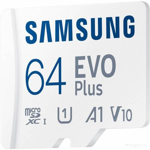 Карта памяти Samsung EVO Plus 2021 microSDXC 64GB (с адаптером) - фото 5 - id-p225491925