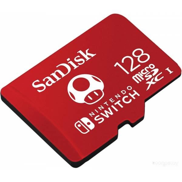 Карта памяти SanDisk For Nintendo Switch microSDXC SDSQXAO-128G-GN3ZN 128GB - фото 2 - id-p225491933