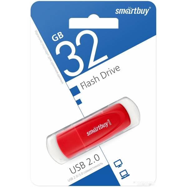 USB Flash SmartBuy Scout 32GB (красный) - фото 1 - id-p225486991