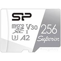 Карта памяти Silicon Power Superior microSDXC sp256gbstxda2v20 256GB