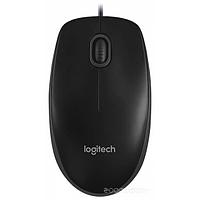 Мышь Logitech B100 Optical USB Mouse (910-003357)