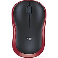 Мышь Logitech M186 (черный/красный)