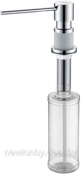 Дозатор для жидкого мыла Paulmark Kraft D003-431(WH) (белый/белый матовый) - фото 1 - id-p225497608