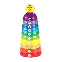 Развивающая игрушка ПИРАМИДКА СТАКАНЧИКИ FISHER PRICE W4472