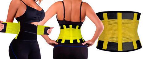 Фитнес корсет для похудения Hot Shapers Belt Power с ребрами жесткости - фото 6 - id-p225498319