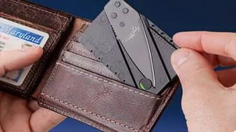 Нож-кредитка складной CardSharp (Кард Шэрп) - фото 7 - id-p225498375