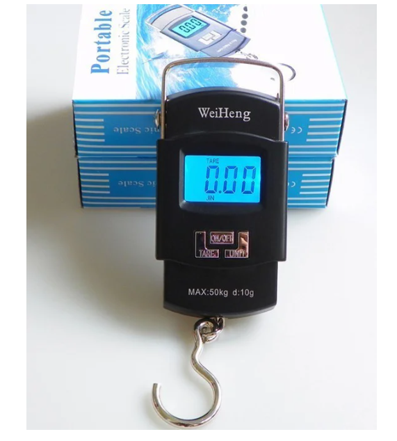Электронные весы Portable Electronic Scale WH-A08 до 50 кг - фото 5 - id-p225499371