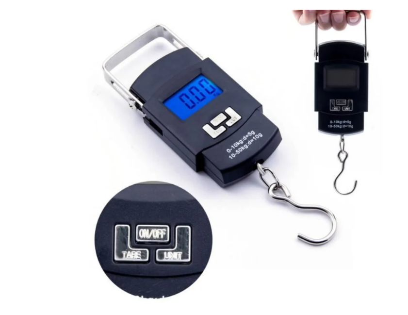 Электронные весы Portable Electronic Scale WH-A08 до 50 кг - фото 7 - id-p225499371