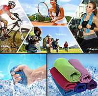 Спортивное охлаждающее полотенце Super Cooling Towel