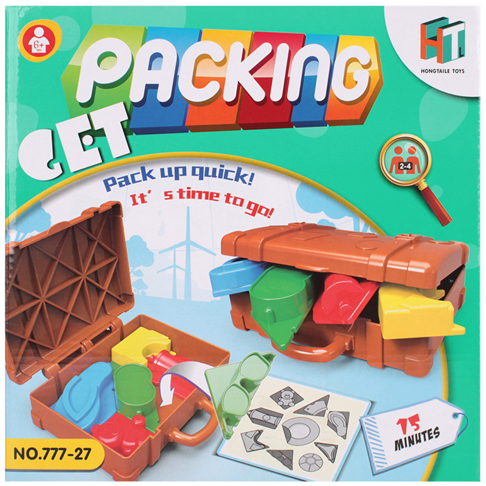 Настольная игра "Get packing" (Упакуй чемодан) - фото 1 - id-p225500370
