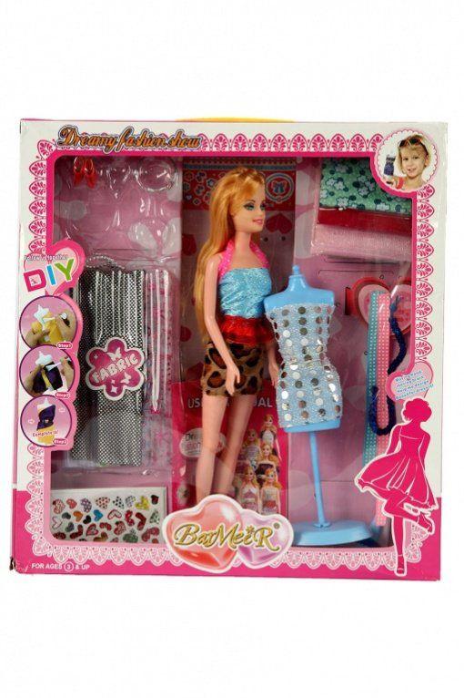 Набор для создания кукольного платья «Я ДИЗАЙНЕР» с куклой - фото 3 - id-p225500381