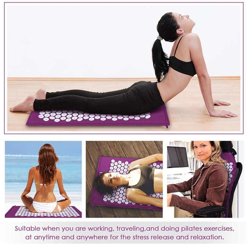 Акупунктурный коврик (коврик для акупунктурного массажа) Acupressure Mat, в коробке - фото 8 - id-p225499490