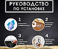 Многоразовая клейкая лента  на любые поверхности UKC Ivy Grip Tape 3 м Прозрачная, фото 9