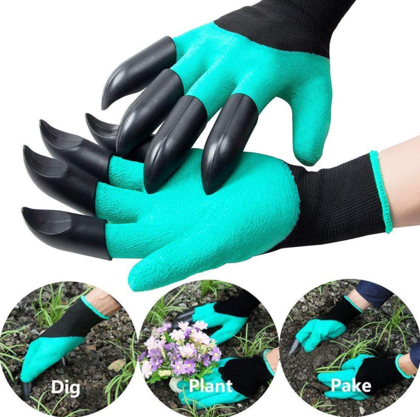Перчатки для сада с когтями Garden Genie Gloves - фото 9 - id-p225498545