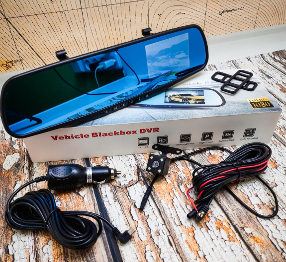 Видеорегистратор Vehicle Blackbox DVR с камерой заднего вида - фото 6 - id-p225500465