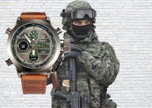 Мужские армейские часы AMST - фото 4 - id-p225498581
