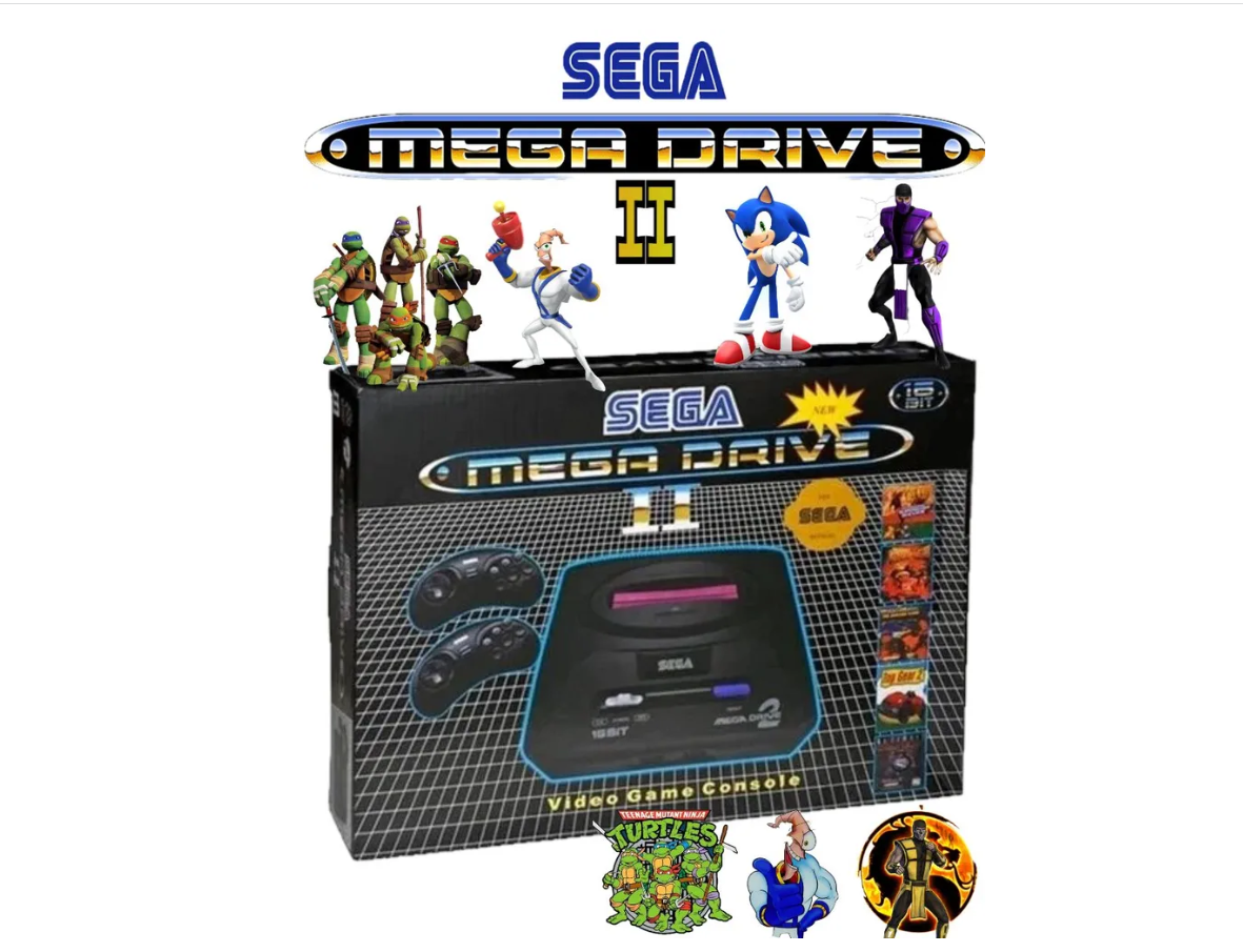 Игровая приставка (Sedaa) Sega Mega Drive 2 Супер-цена! - фото 1 - id-p225499604