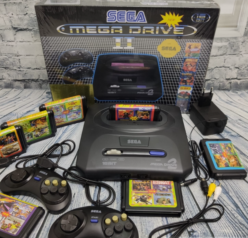 Игровая приставка (Sedaa) Sega Mega Drive 2 Супер-цена! - фото 4 - id-p225499604