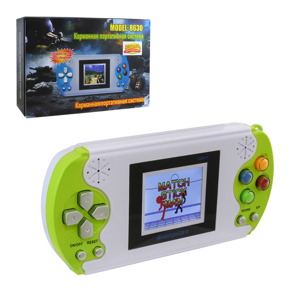 Игровая портативная консоль 8630 цветной экран 2.5 дюйма - фото 1 - id-p225499609