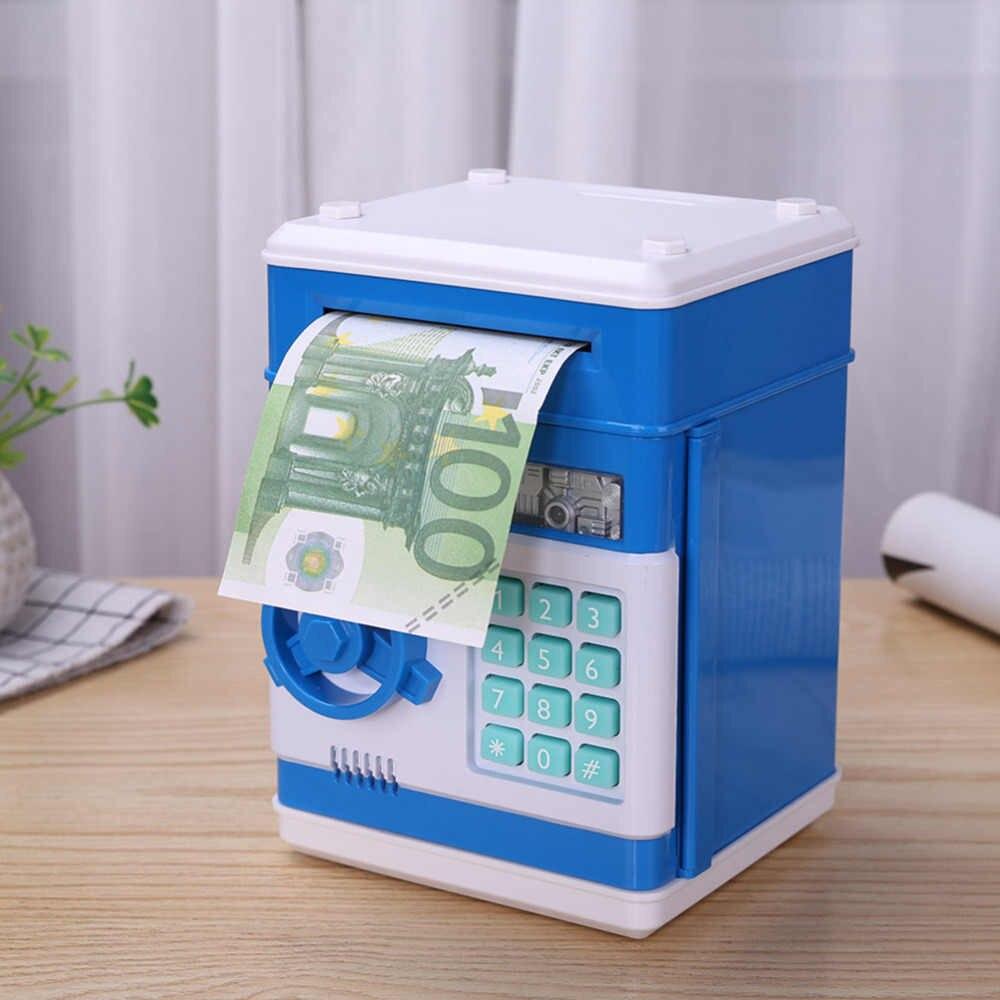Копилка для денег "Копилка сейф детская взрослая электронная интерактивная банкомат - фото 4 - id-p225499620