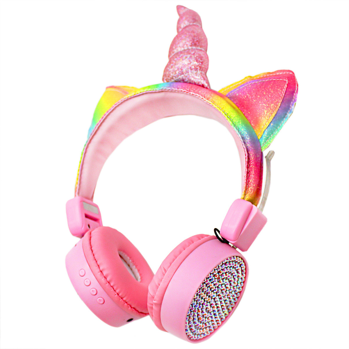 Беспроводные детские Bluetooth наушники ушки Единорог Headphone AH-807 - фото 2 - id-p225501403