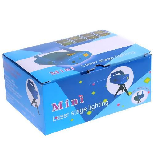 Галографический лазерный проектор Mini Laser Stage Laser Lighting - фото 2 - id-p225501409