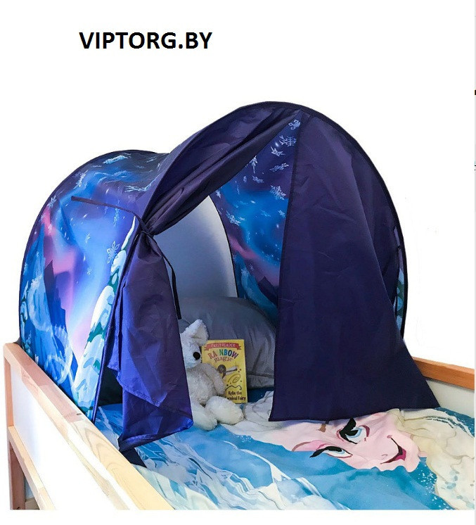 Детская палатка для сна Dream Tents (Палатка мечты) Снежинки. - фото 3 - id-p225500545