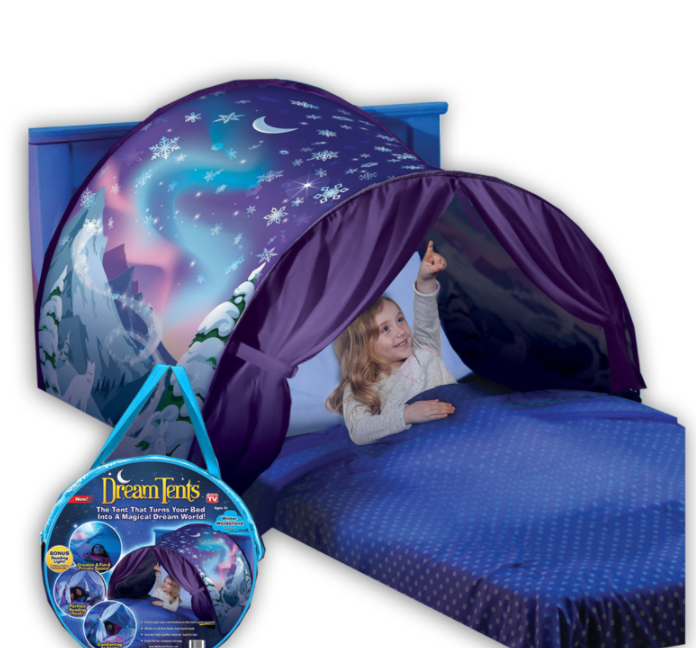 Детская палатка для сна Dream Tents (Палатка мечты) Снежинки. - фото 7 - id-p225500545