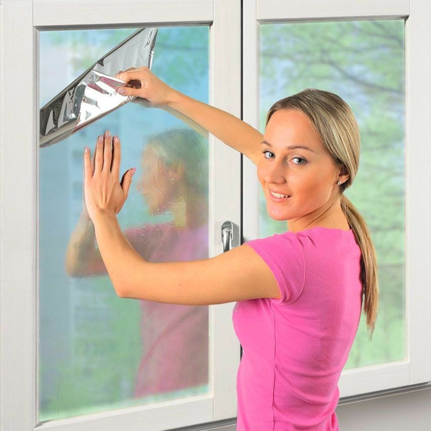 Солнцезащитная пленка на окна.Тонировка стекол от жары и холода. 60*260см - фото 2 - id-p225500550