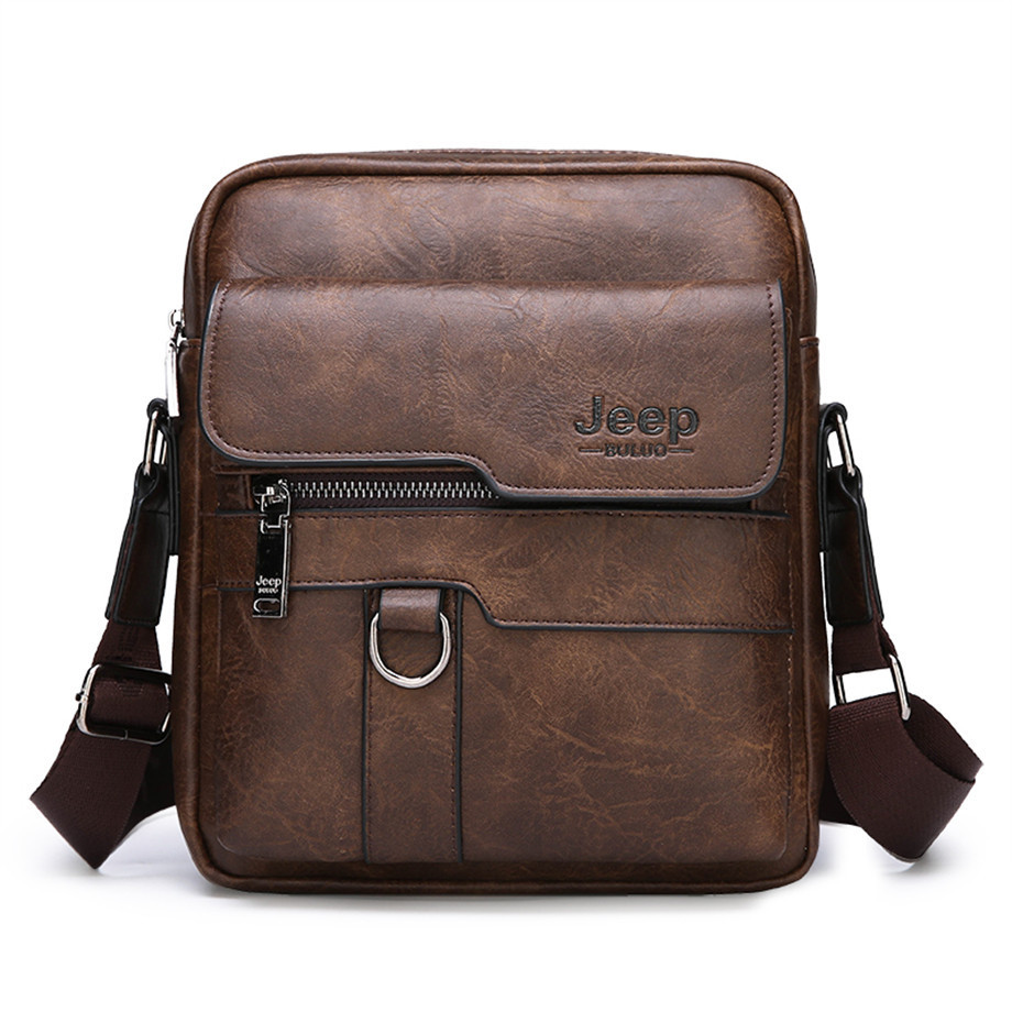 Мужская сумка мессенджер Jeep Buluo черный - фото 3 - id-p225500556