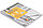 Обложки для переплета картонные OfficeSpace (А3) А3, 100 шт., 230 г/м2, белые, тиснение «под кожу», фото 2