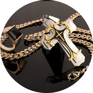Комплект Доминик Dominik цепь,крест,браслет 3 предмета - фото 5 - id-p225498659