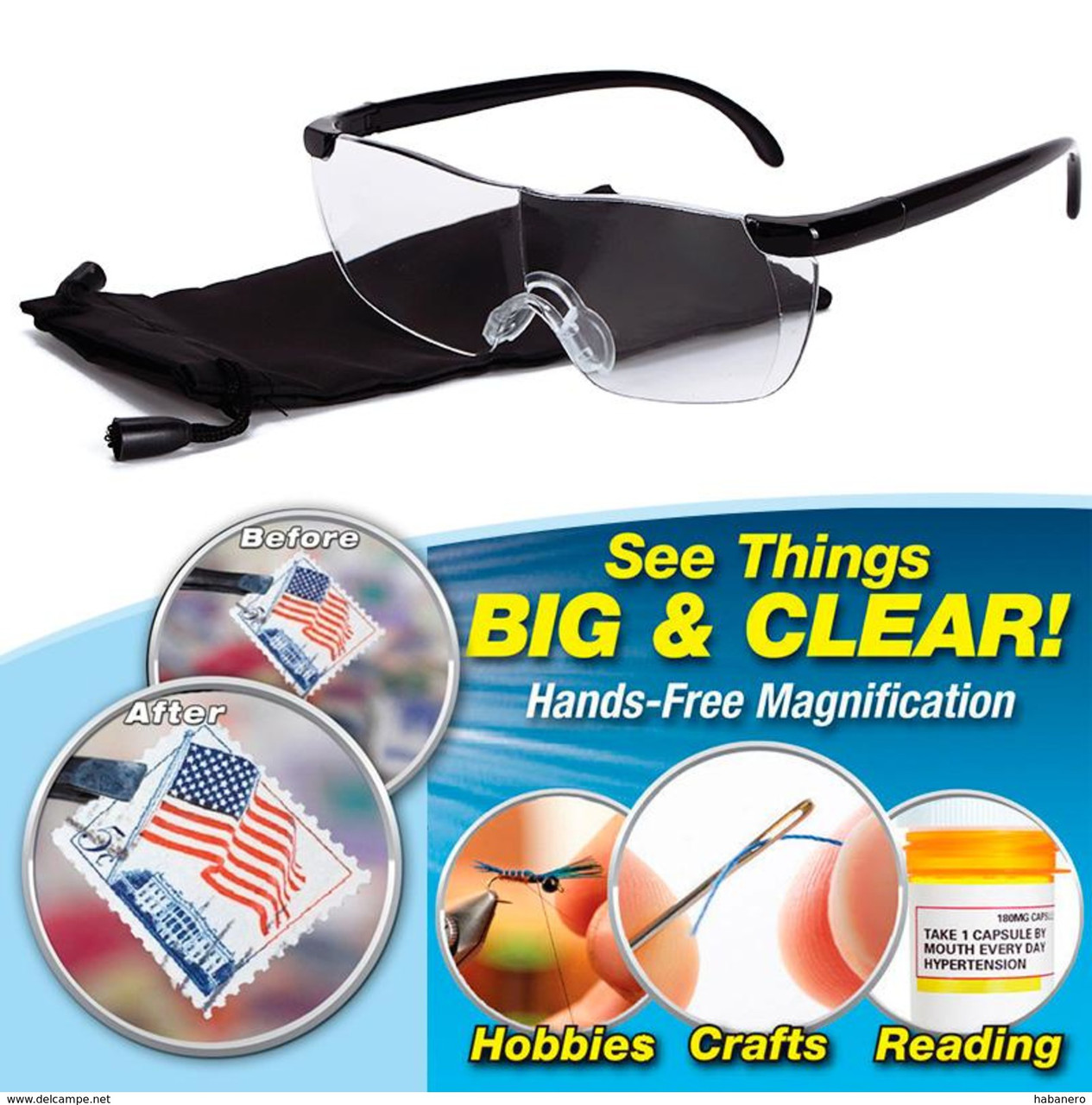 Увеличительные очки Big Vision (Биг Вижн) - фото 2 - id-p225498663