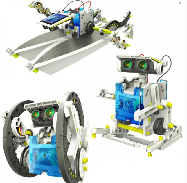 Робот-конструктор Solar 14 в1 на солнечной батарее - фото 2 - id-p225502376
