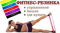 Фитнес резинки - MINI BANDS 5 штук