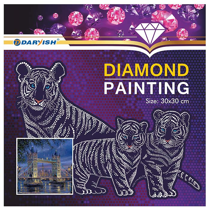 Алмазная живопись "Darvish" 30*40см Тауэрский мост - фото 2 - id-p225501520