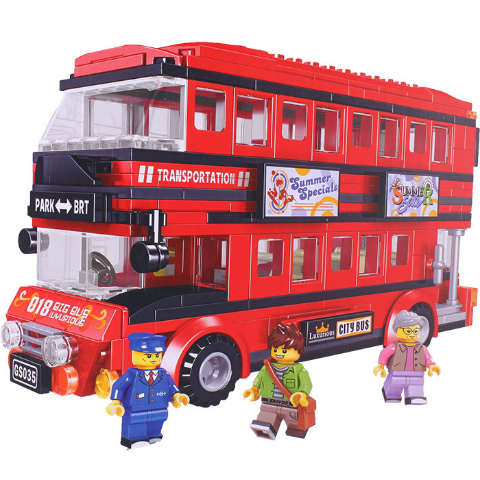 Конструктор "City bus" 398 деталей - фото 3 - id-p225501522