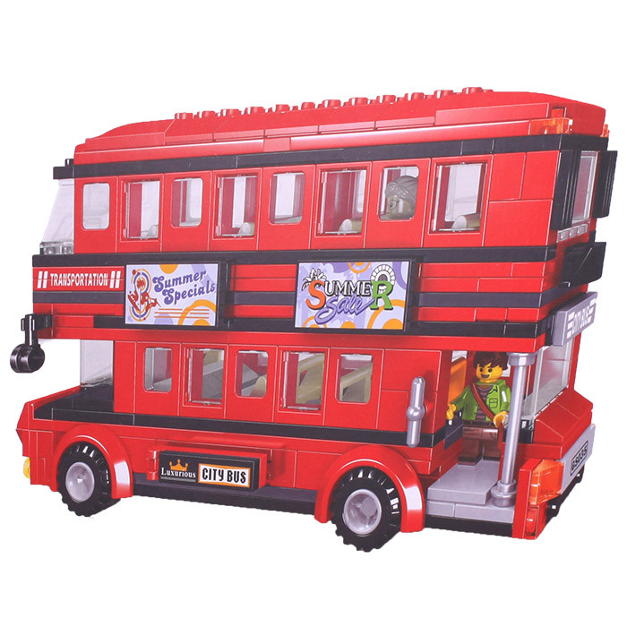 Конструктор "City bus" 398 деталей - фото 6 - id-p225501522
