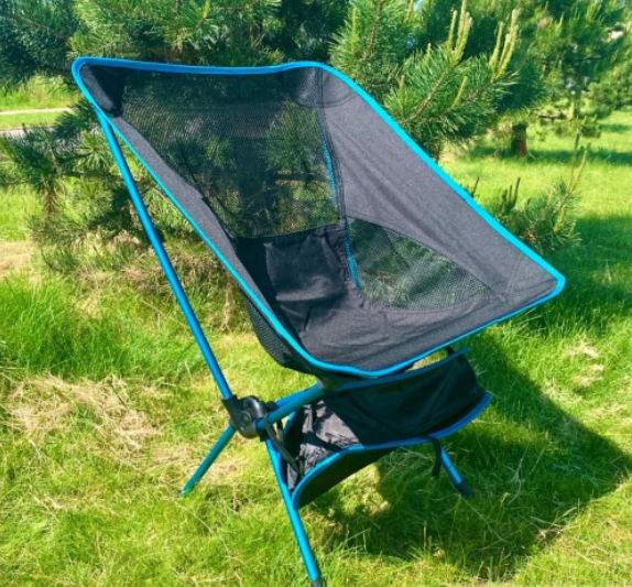 Стул туристический складной Camping chair для отдыха на природ - фото 7 - id-p225502425