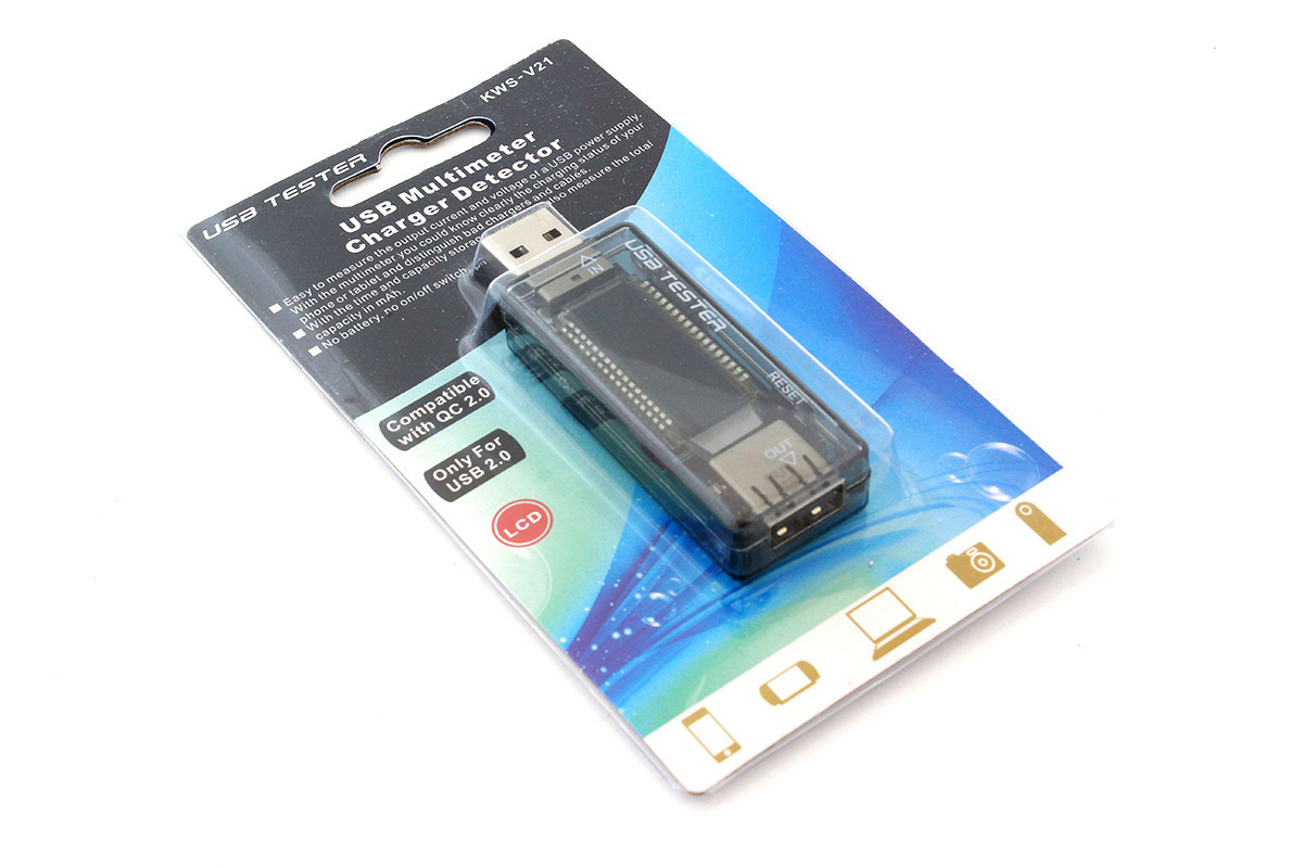 USB тестер мультиметр SiPL - фото 4 - id-p225499776