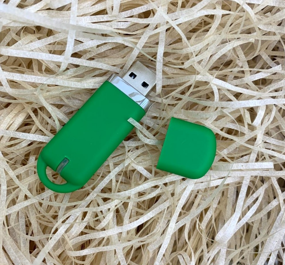 USB накопитель (флешка) Shape с покрытием софт тач, 16 Гб - фото 4 - id-p225502437
