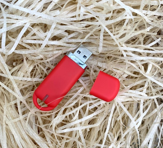 USB накопитель (флешка) Shape с покрытием софт тач, 16 Гб - фото 5 - id-p225502437